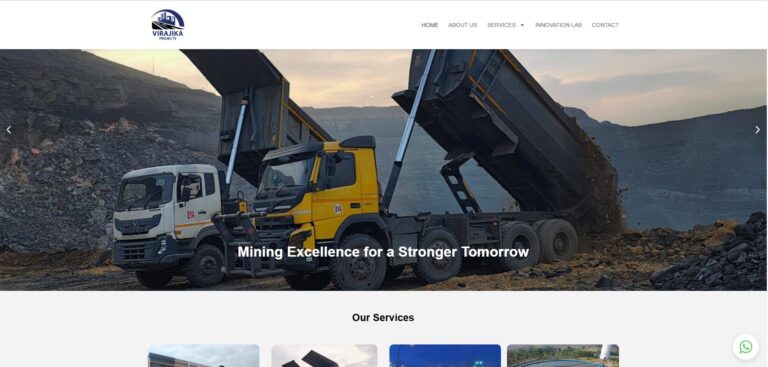Illustrative real estate website design concept featuring property listings, development details, and buyer enquiry options